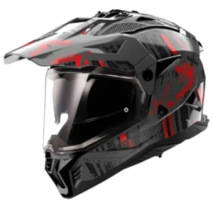 Kask MX702 PIONEER II CRAZY BLACK RED