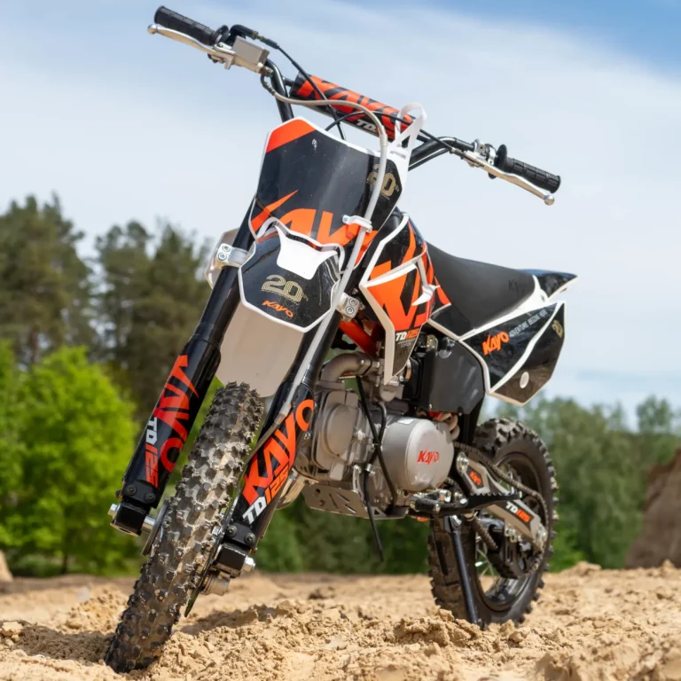 KAYO 125 TD w terenie