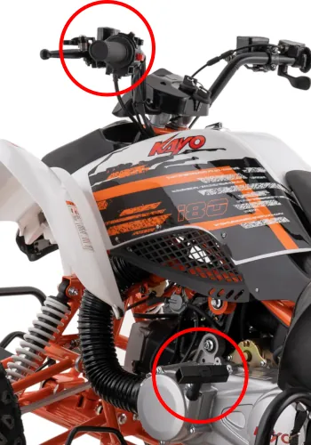 KAYO A180 dwa rozruszniki