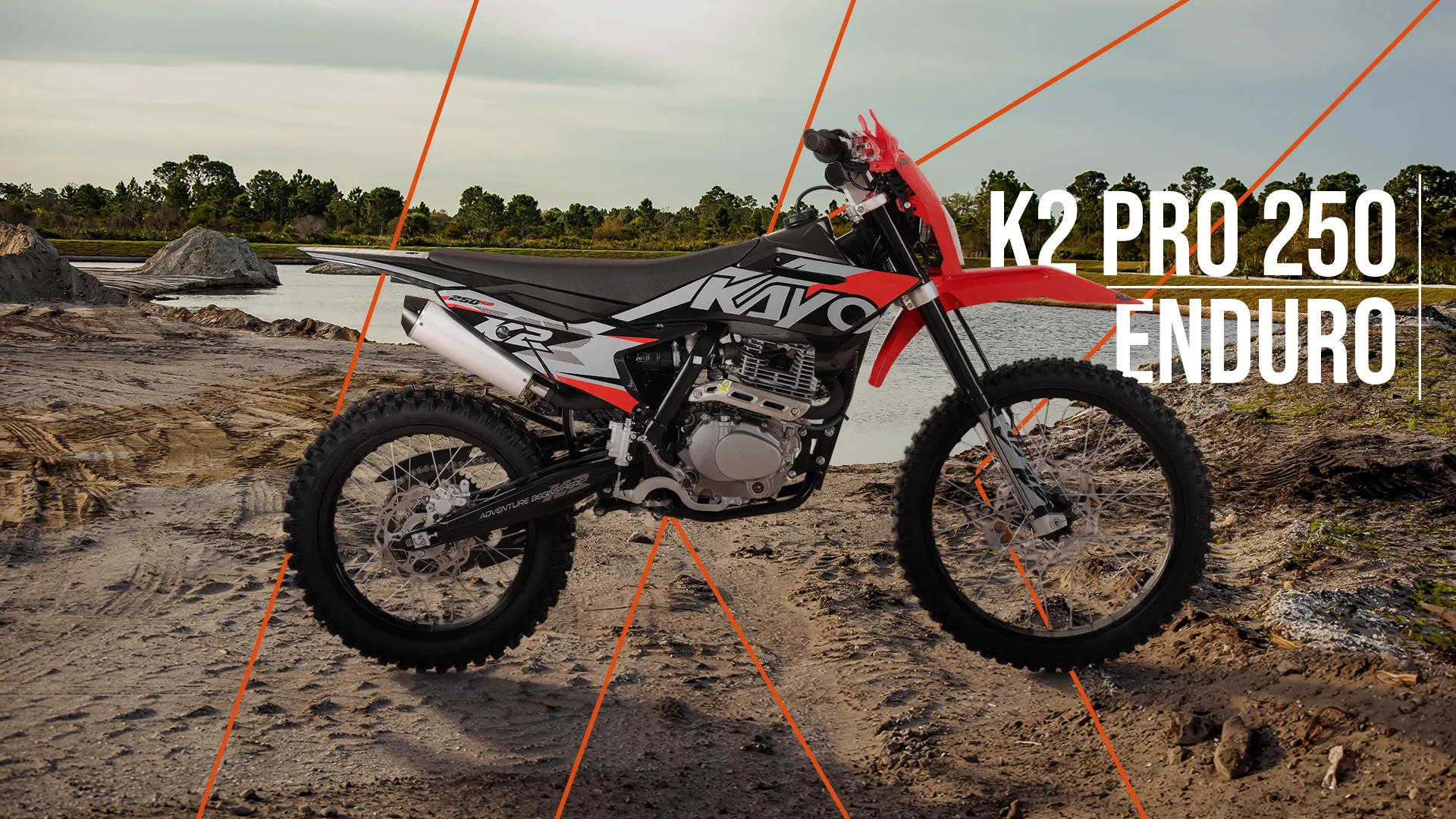 KAYO K2 PRO 250 ENDURO 2026 w terenie
