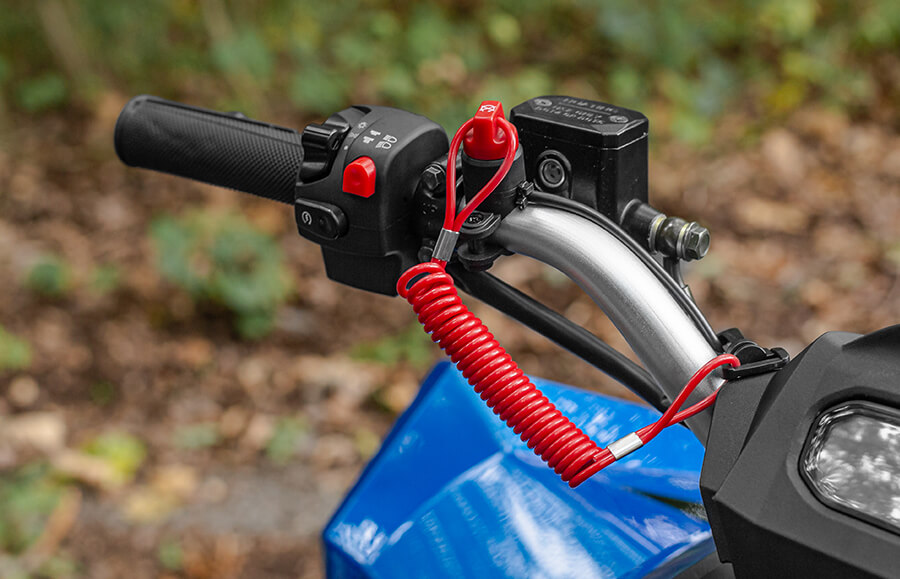 LINHAI ATV 110 magnetyczny system natychmiast wyłącza silnik