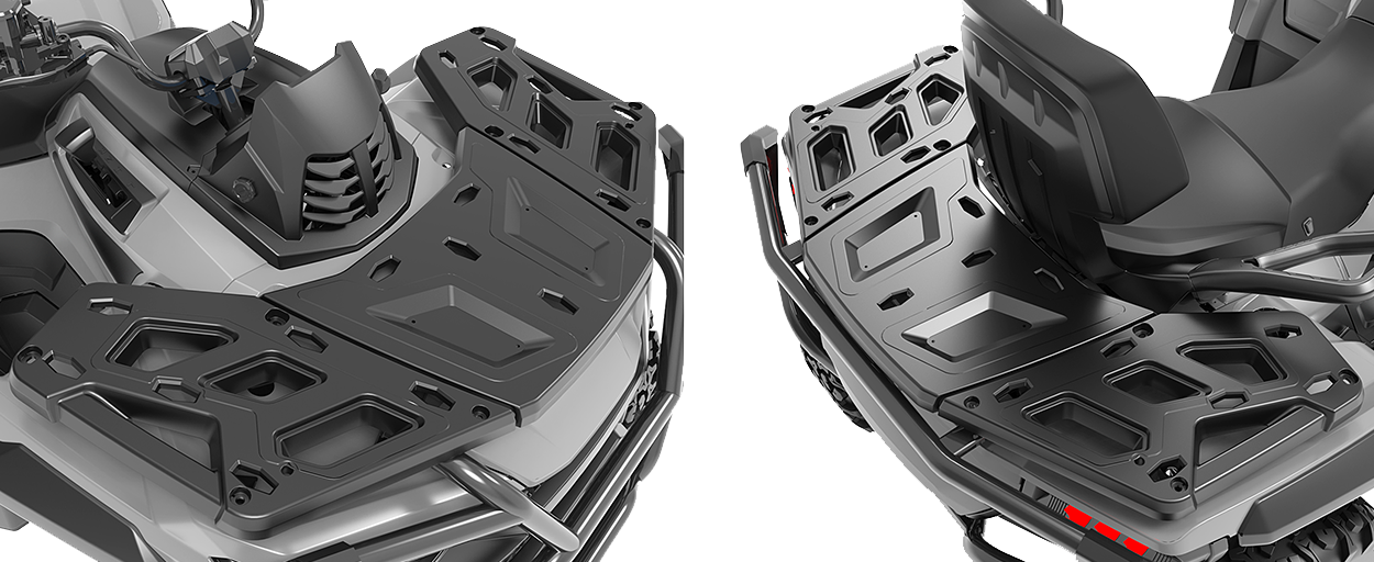 LINHAI Landforce 1000L EPS bagażniki