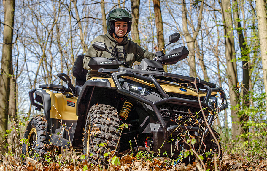 LINHAI Landforce 1000L EPS ergonomia i wykonanie