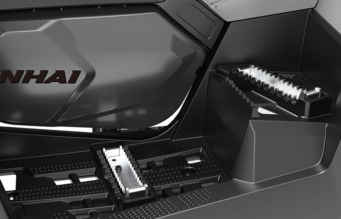 LINHAI Landforce 1000L EPS metalowe podnóżki