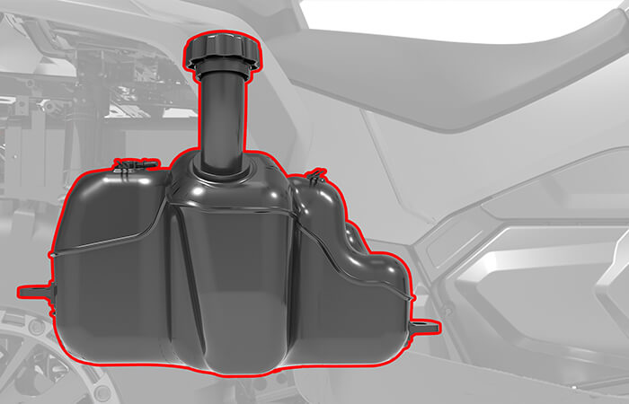 LINHAI Landforce 1000L EPS zbiornik paliwa
