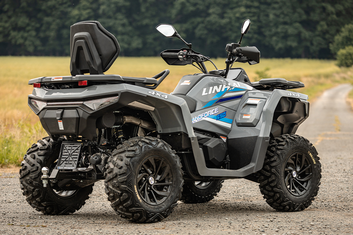LINHAI Landforce 550L EPS ABS w terenie