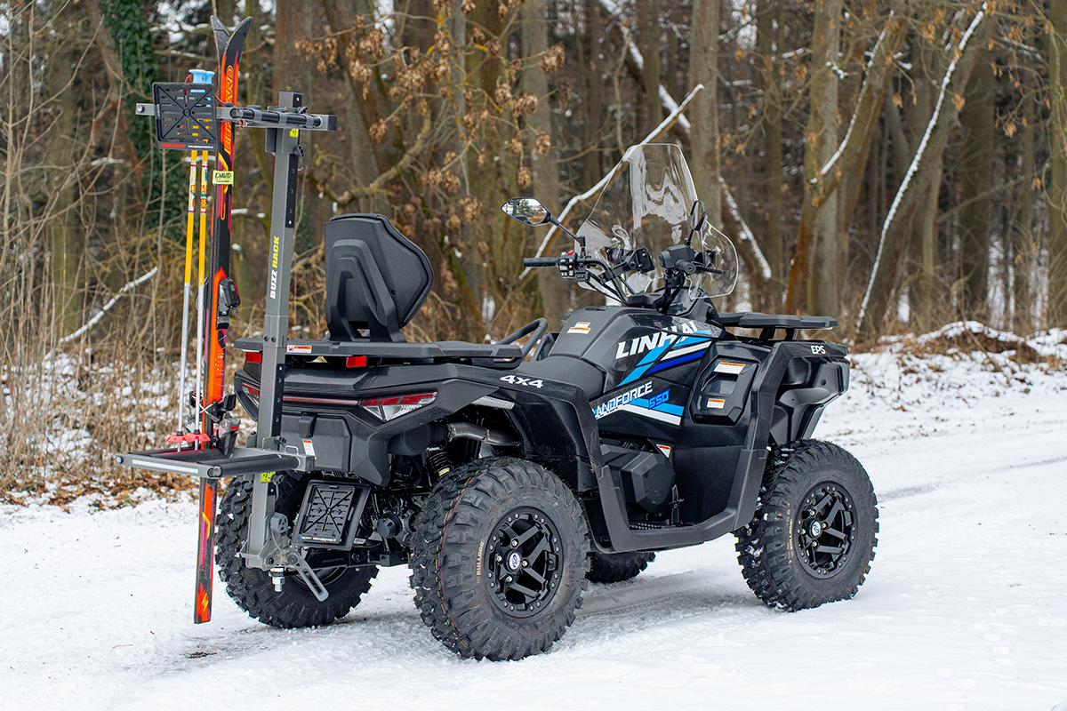 LINHAI Landforce 550L EPS ABS w terenie