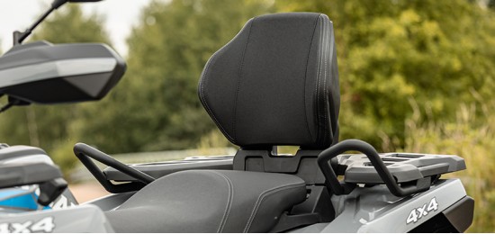 LINHAI Landforce 550L, Komfort bez kompromisów