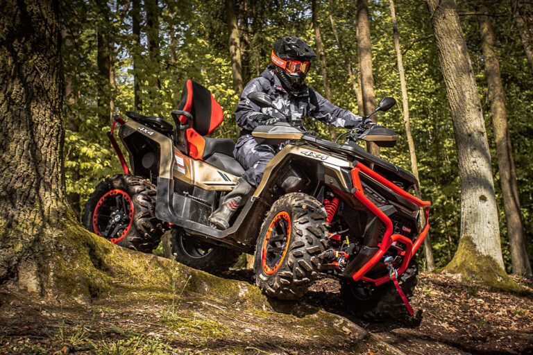 LINHAI Landforce 650L PRO EPS ABS w terenie