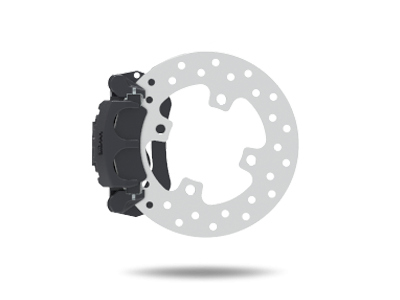 LINHAI M210 EFi hamulce tarczowe hydrauliczne
