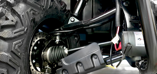 LINHAI UTV 650 T-BOSS EPS, Podwozie