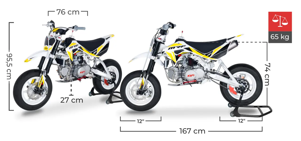MRF 160-R SM wymiary