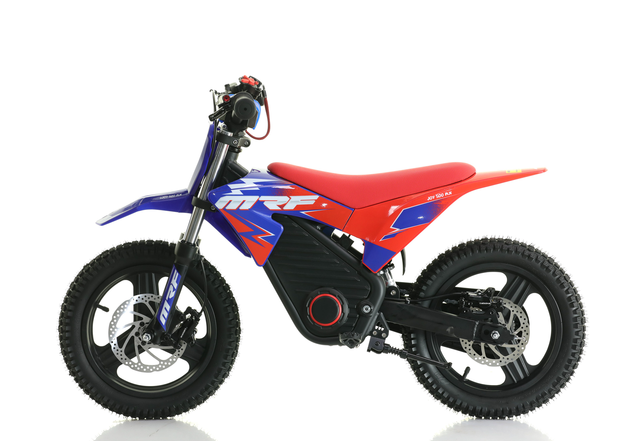 Pitbike MRF eJOY 500MX niebiesko-czerwony