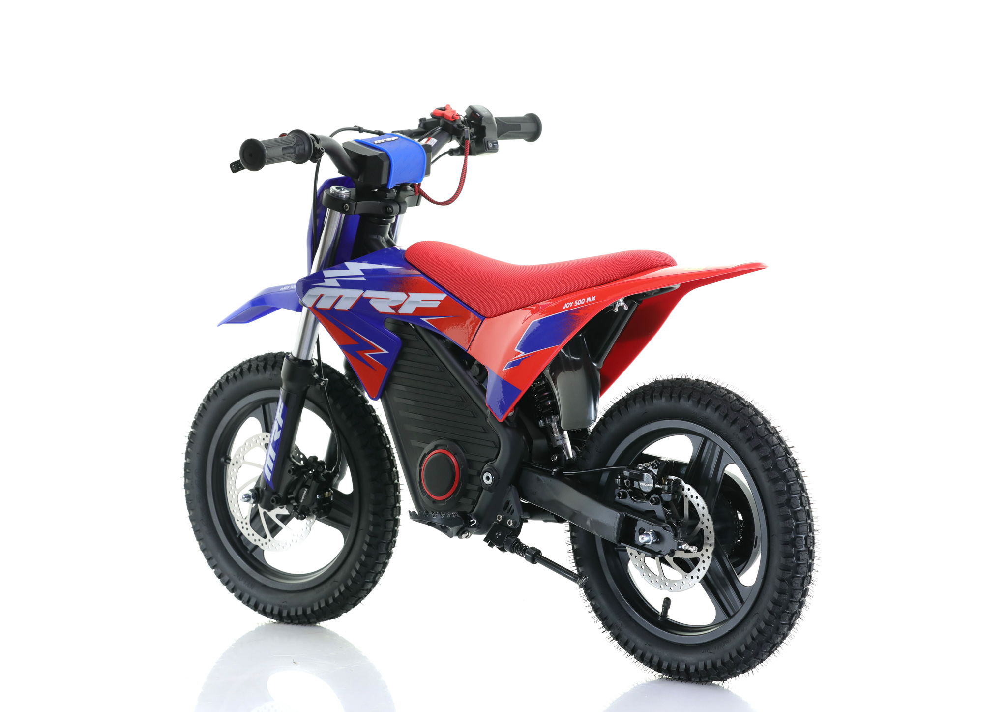 Pitbike MRF eJOY 500MX niebiesko-czerwony
