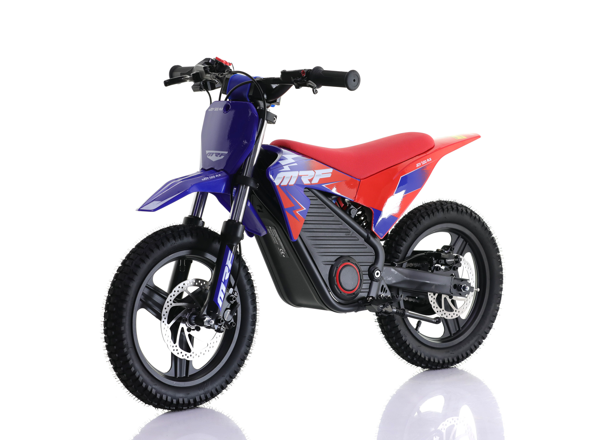 Pitbike MRF eJOY 500MX niebiesko-czerwony