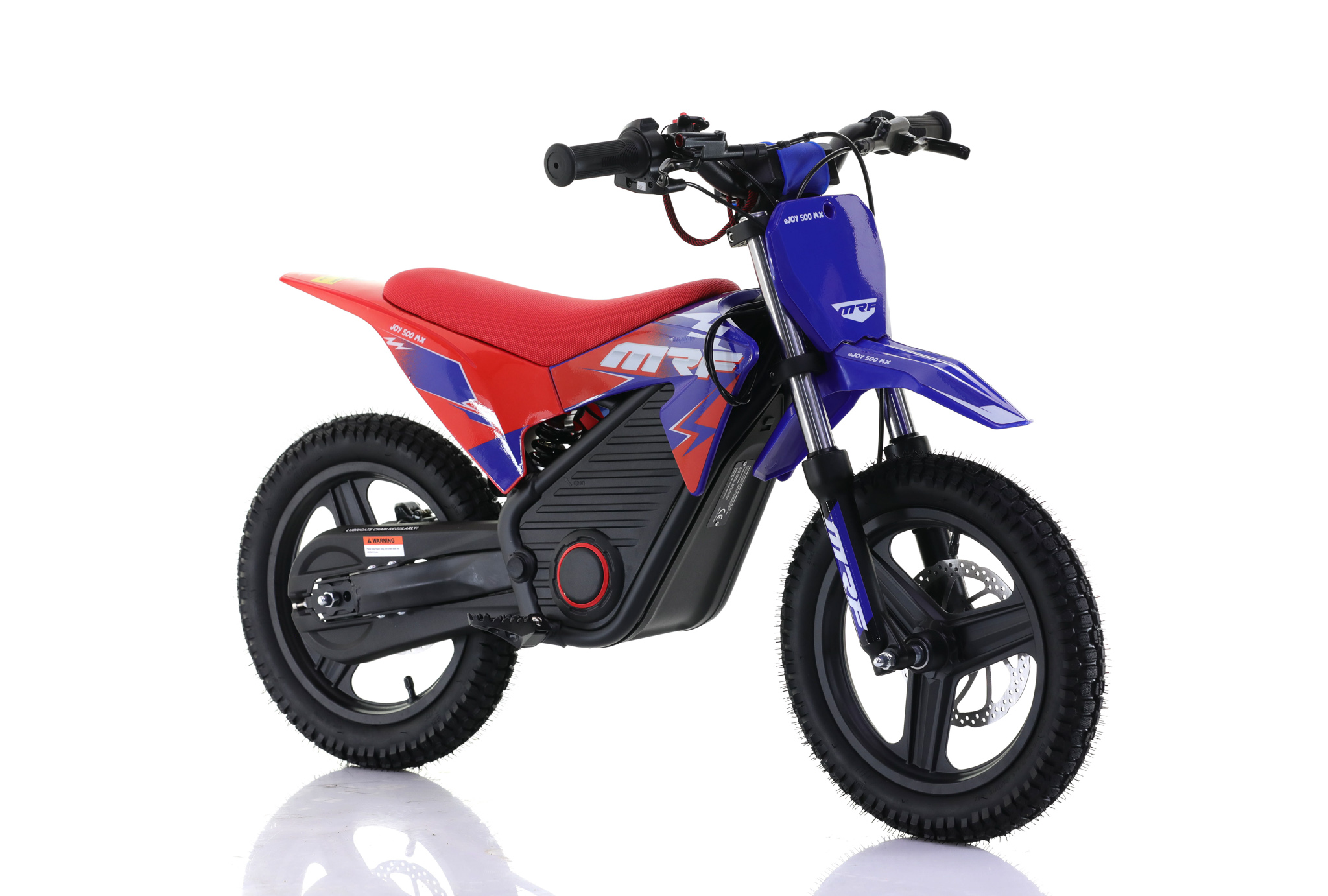 Pitbike MRF eJOY 500MX niebiesko-czerwony