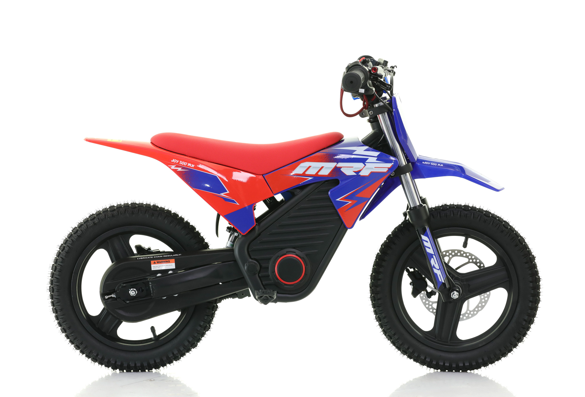Pitbike MRF eJOY 500MX niebiesko-czerwony