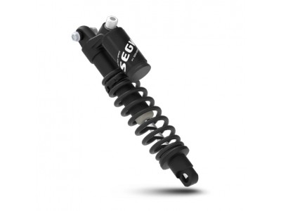 W pełni regulowane Amortyzatory z progresywnymi sprężynami, gazowo-olejowe z oddzielnym zbiornikiem