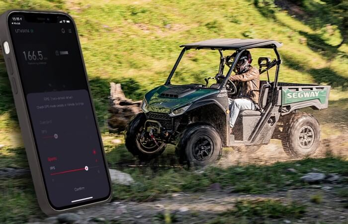 SEGWAY Fugleman UT6 X, Wspomaganie kierownicy