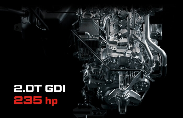 Potężny silnik turbodoładowany