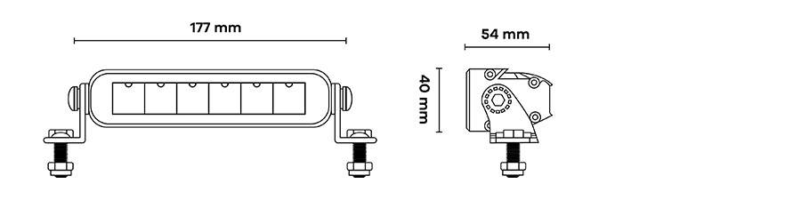 SHARK LED OSRAM EU homologacja 30 W
