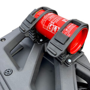 Zestaw Shark uniwersalny uchwyt wraz z gaśnicą proszkową